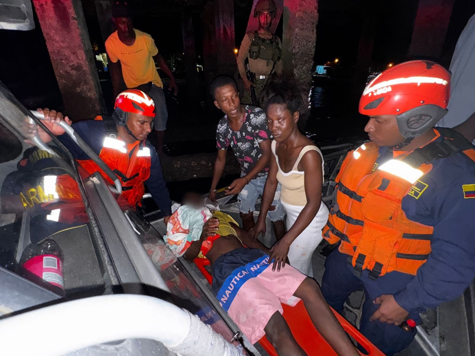 Armada de Colombia evacúa a menor de edad por emergencia médica en Bazán La Bocana, Buenaventura