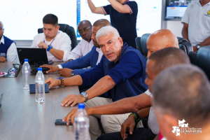 Buenaventura: La Unidad Nacional para la Gestión del Riesgo de Desastres asumió el compromiso para culminar obra del estadio Marino Klinger Salazar 