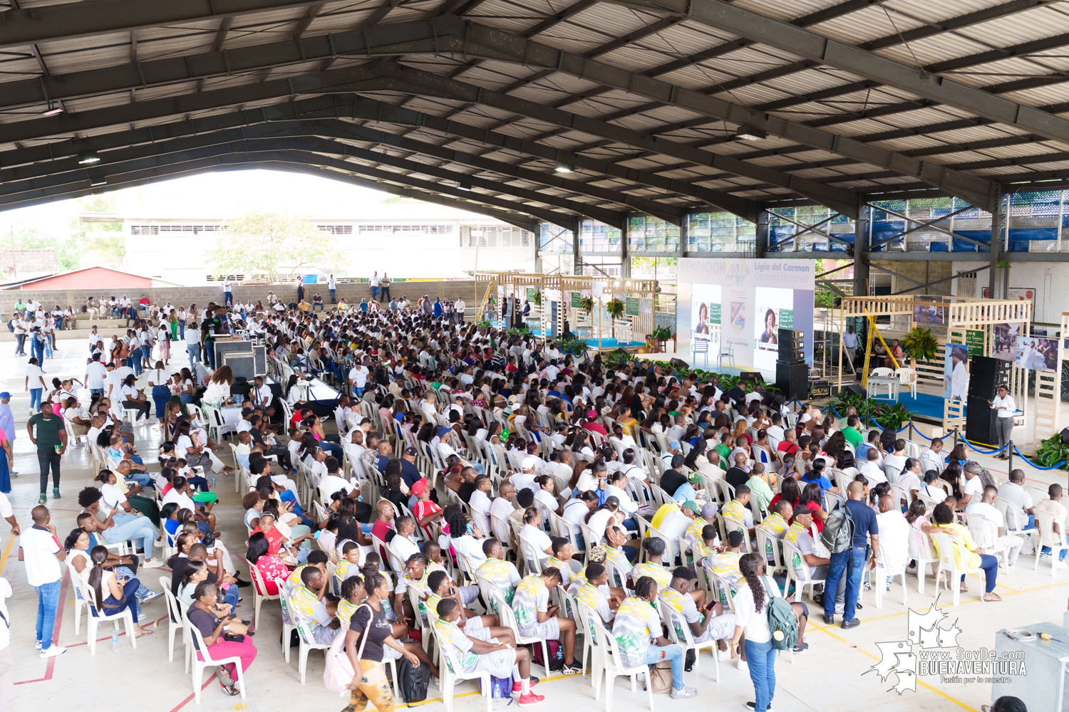 La Alcaldía Distrital de Buenaventura rindió cuentas de la gestión realizada en el 2024 y destaca avances en desarrollo social y económico