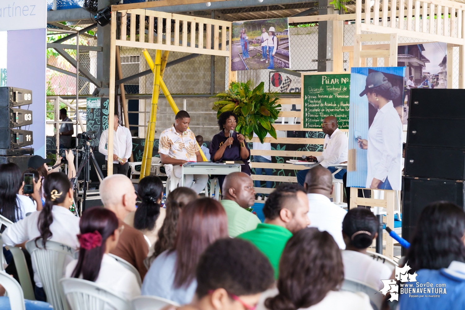 La Alcaldía Distrital de Buenaventura rindió cuentas de la gestión realizada en el 2024 y destaca avances en desarrollo social y económico