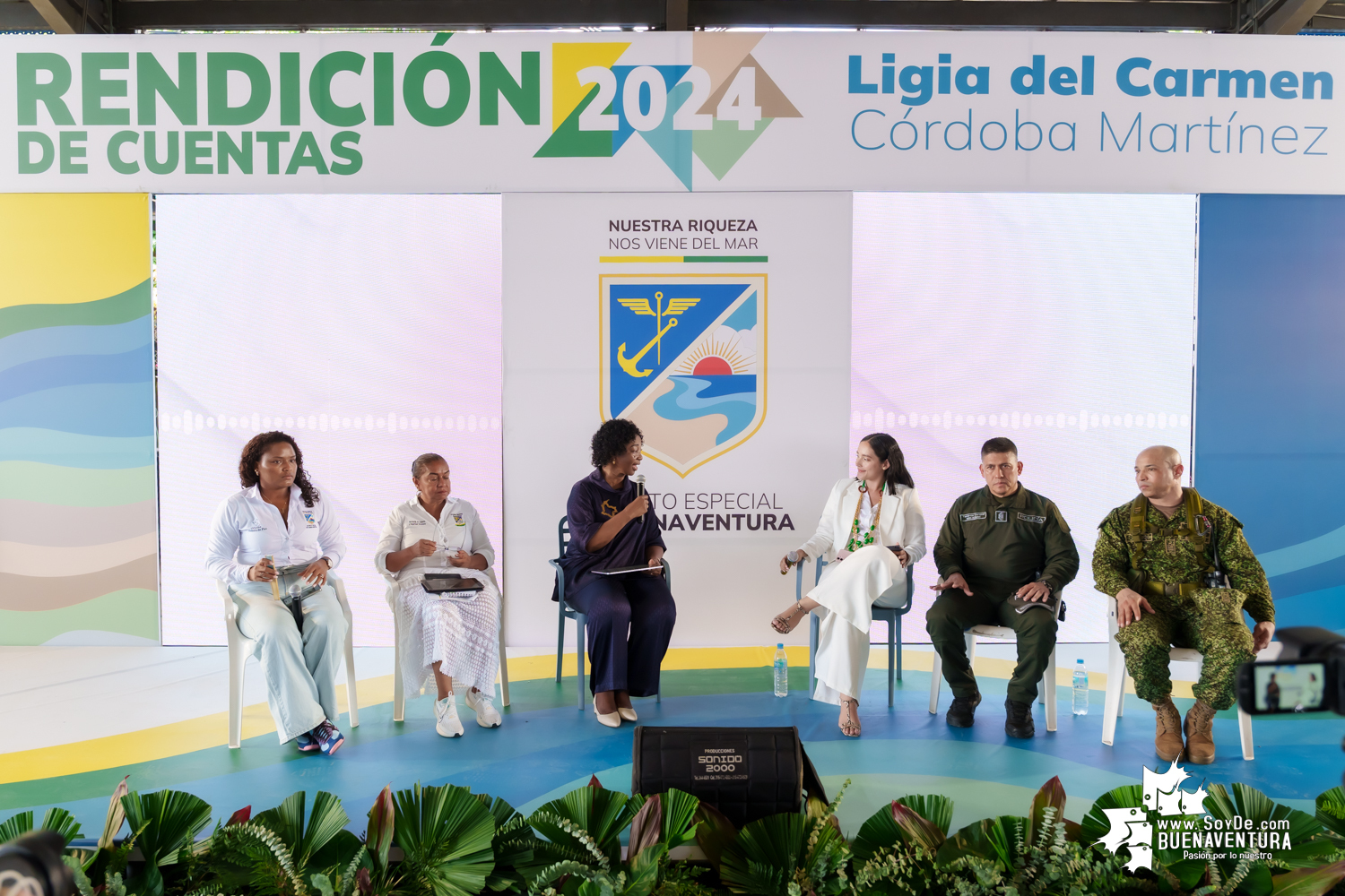 La Alcaldía Distrital de Buenaventura rindió cuentas de la gestión realizada en el 2024 y destaca avances en desarrollo social y económico