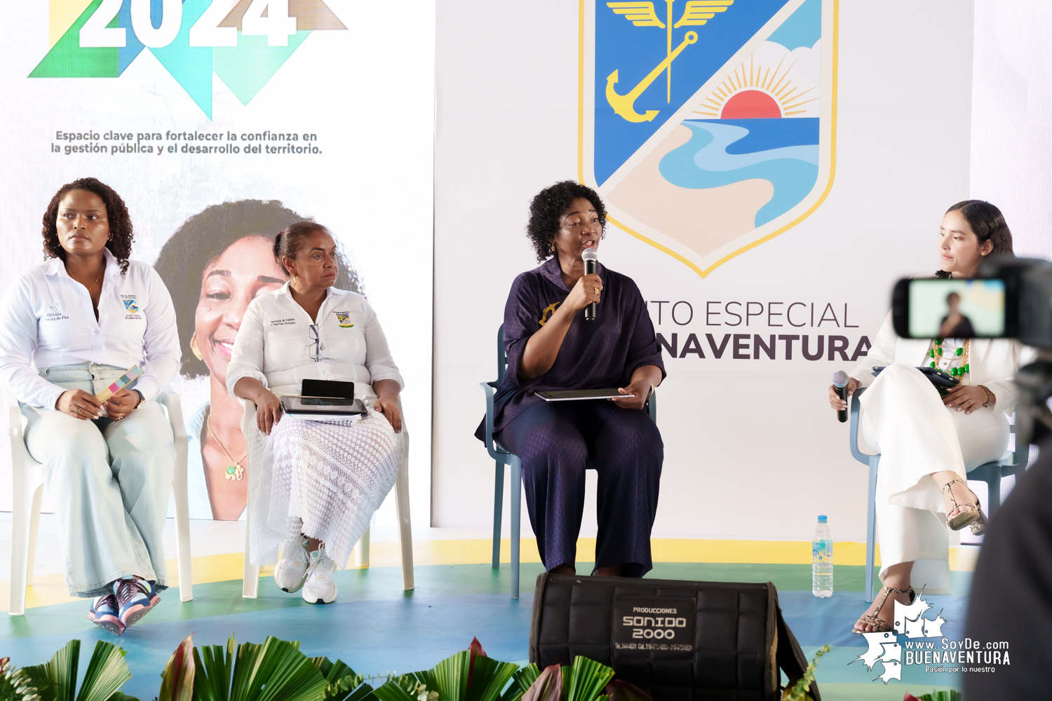 La Alcaldía Distrital de Buenaventura rindió cuentas de la gestión realizada en el 2024 y destaca avances en desarrollo social y económico