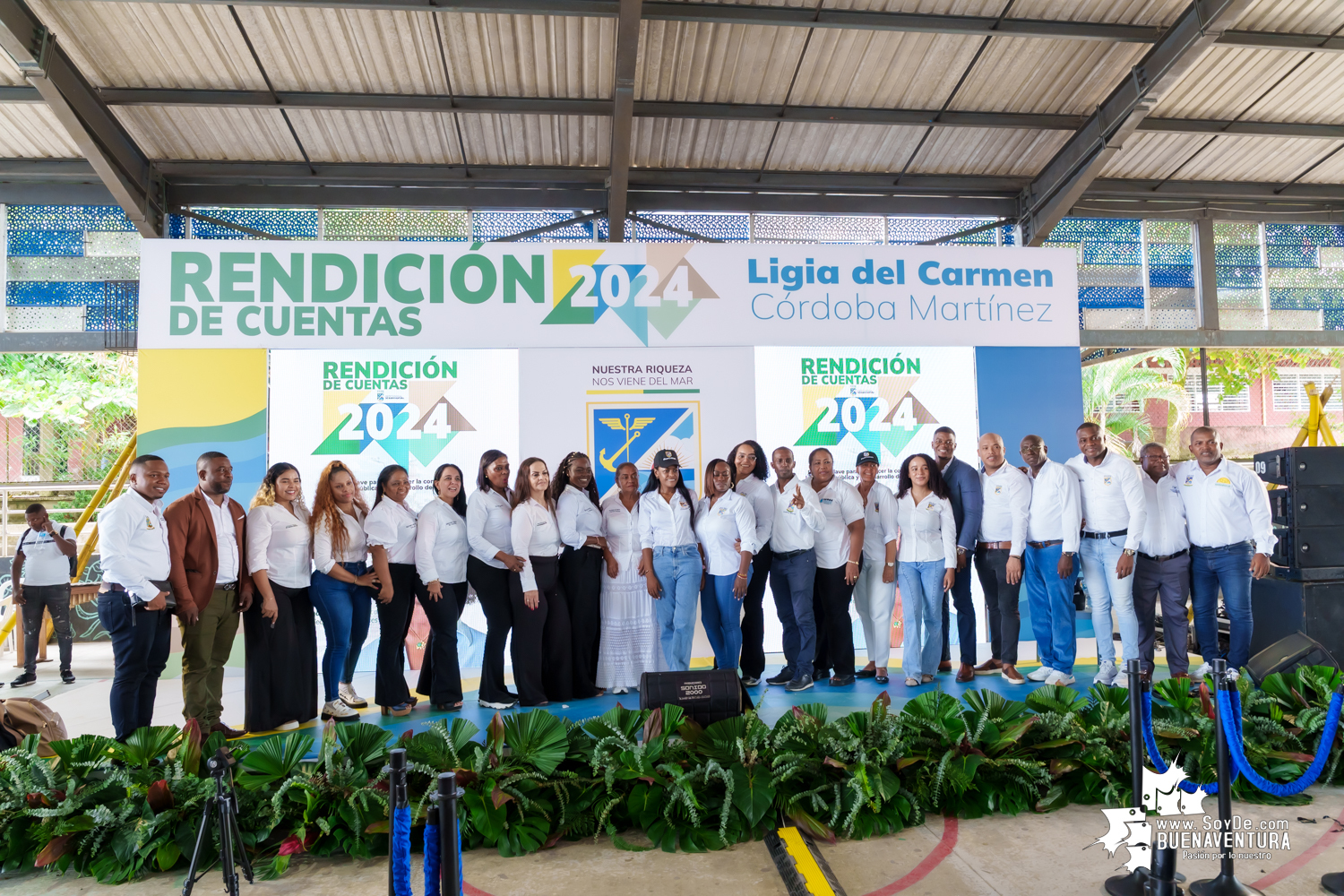 La Alcaldía Distrital de Buenaventura rindió cuentas de la gestión realizada en el 2024 y destaca avances en desarrollo social y económico