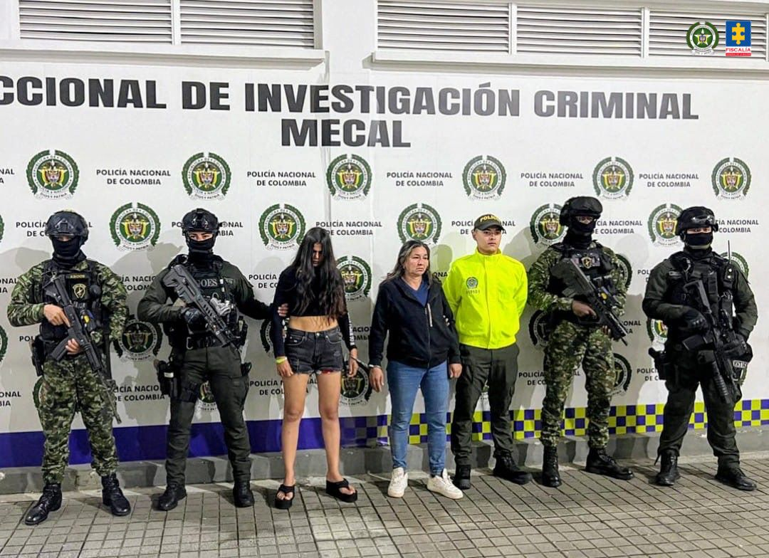 Capturan y envían a la cárcel a dos mujeres presuntas integrantes del Clan del Golfo por actividades delictivas en Buenaventura