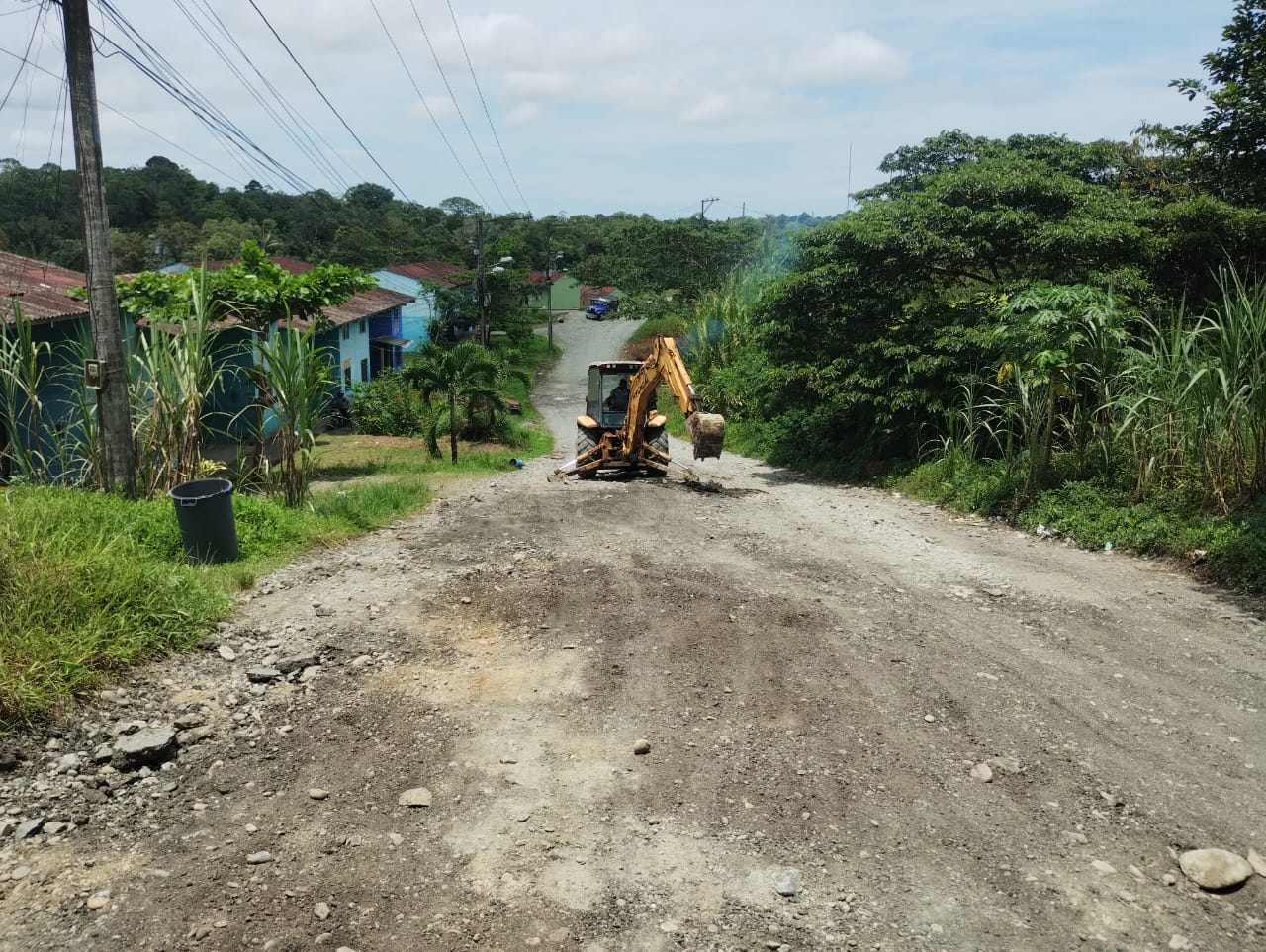 La Alcaldía Distrital de Buenaventura inició obras viales en la Ciudadela San Antonio