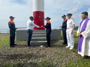 La Dimar moderniza señalización marítima en Bahía Solano
