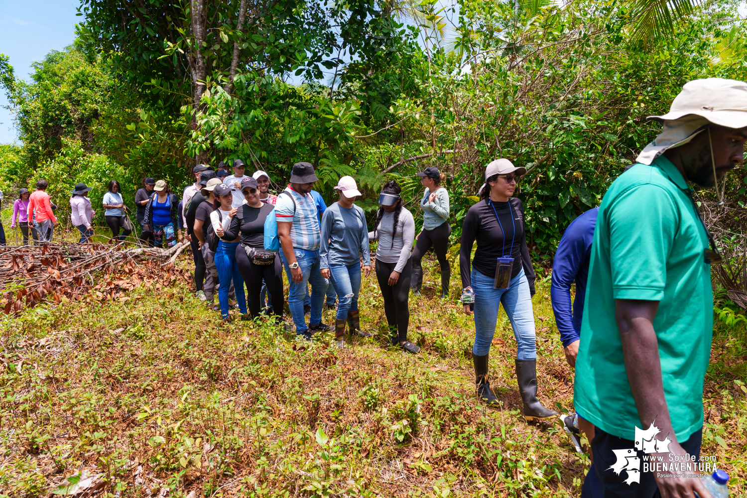 Se realizó jornada ambiental por la conservación de los manglares en Bazán La Bocana