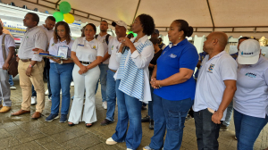 En Buenaventura se refuerza el suministro de agua potable con 2 carro tanque