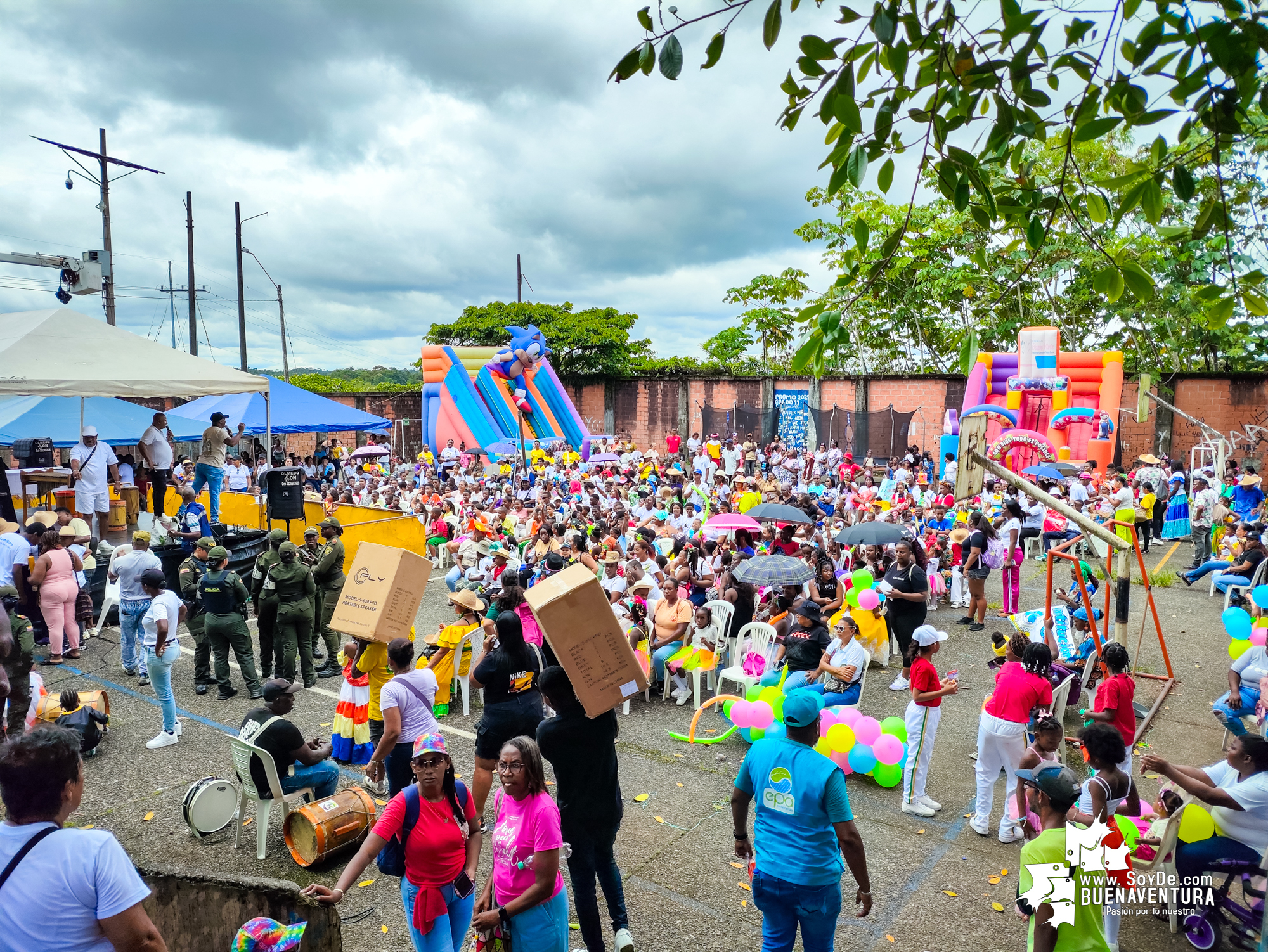 Buenaventura celebró el Día Internacional del Niño con un Carnaval de la Alegría