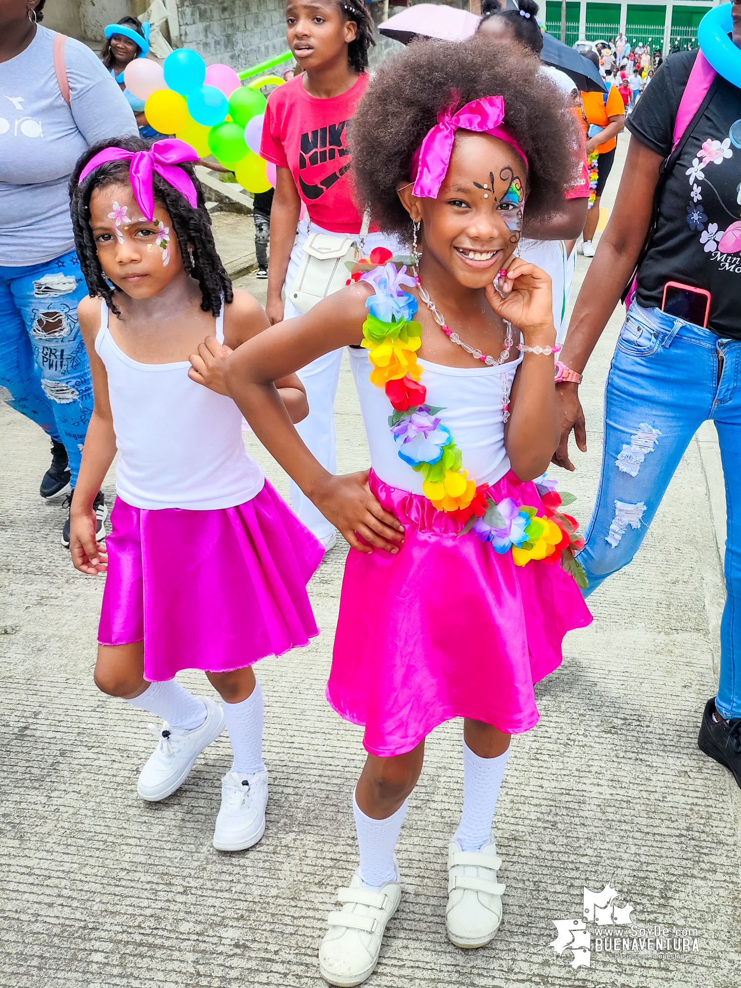 Buenaventura celebró el Día Internacional del Niño con un Carnaval de la Alegría