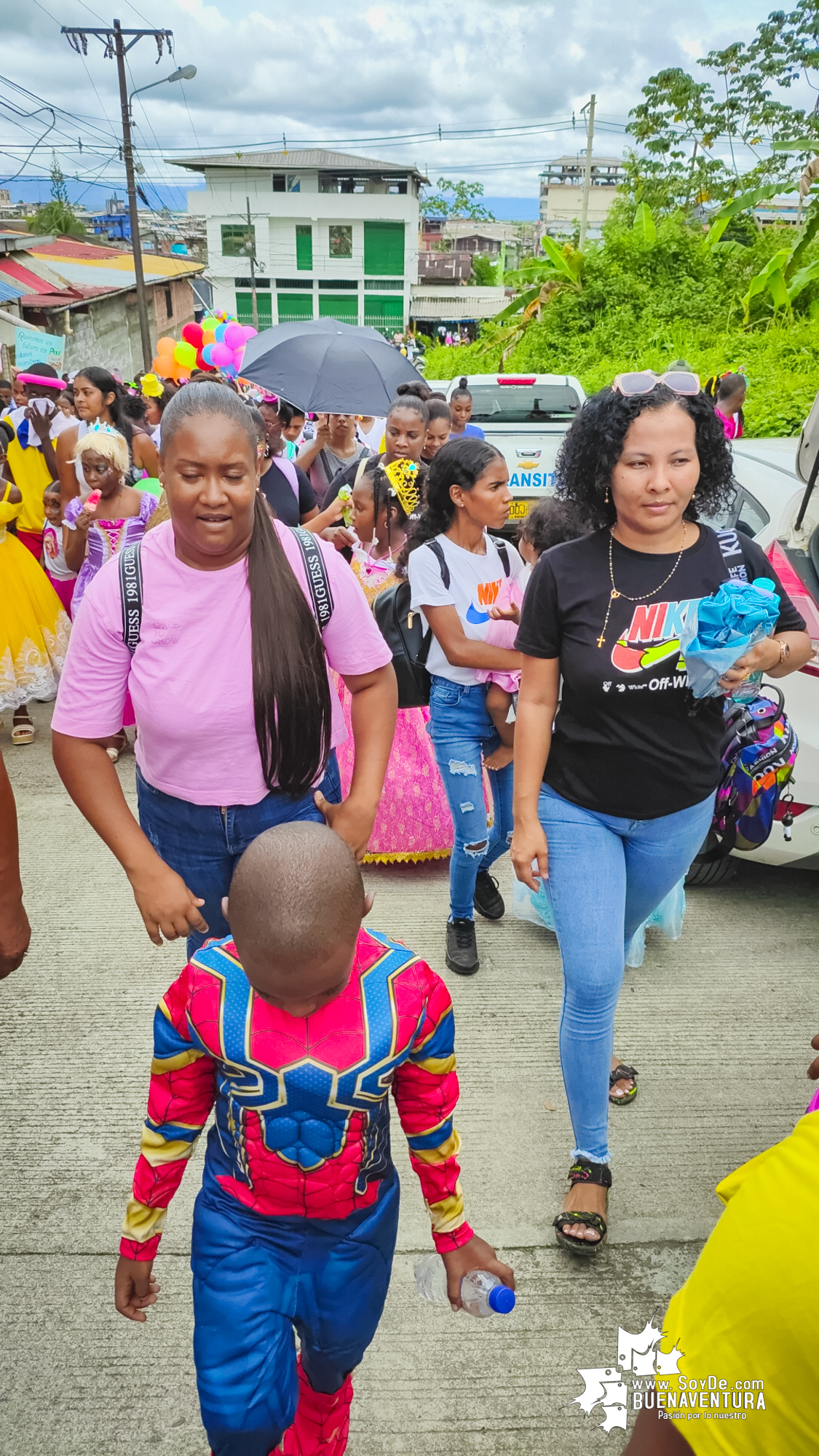Buenaventura celebró el Día Internacional del Niño con un Carnaval de la Alegría