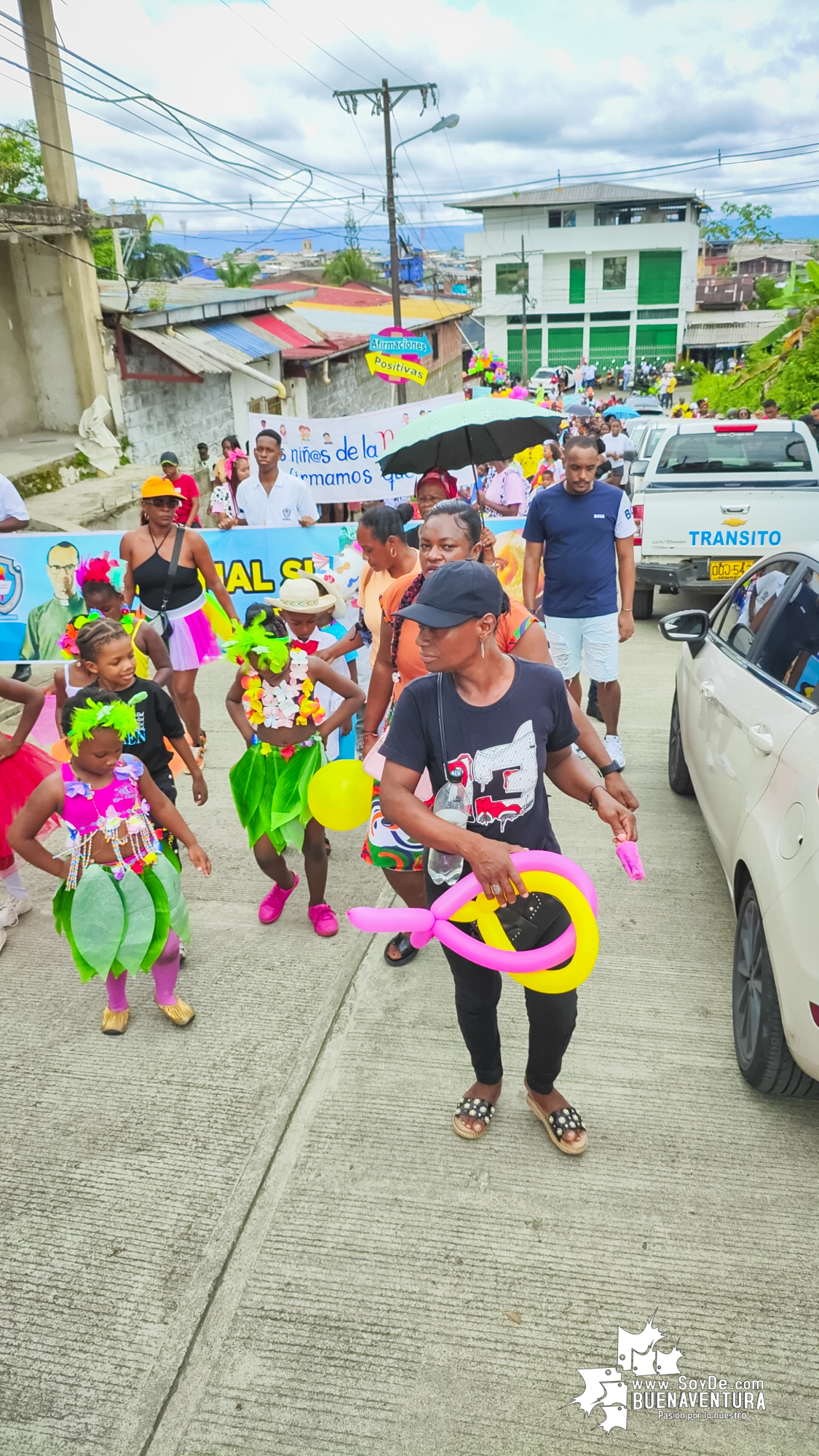 Buenaventura celebró el Día Internacional del Niño con un Carnaval de la Alegría
