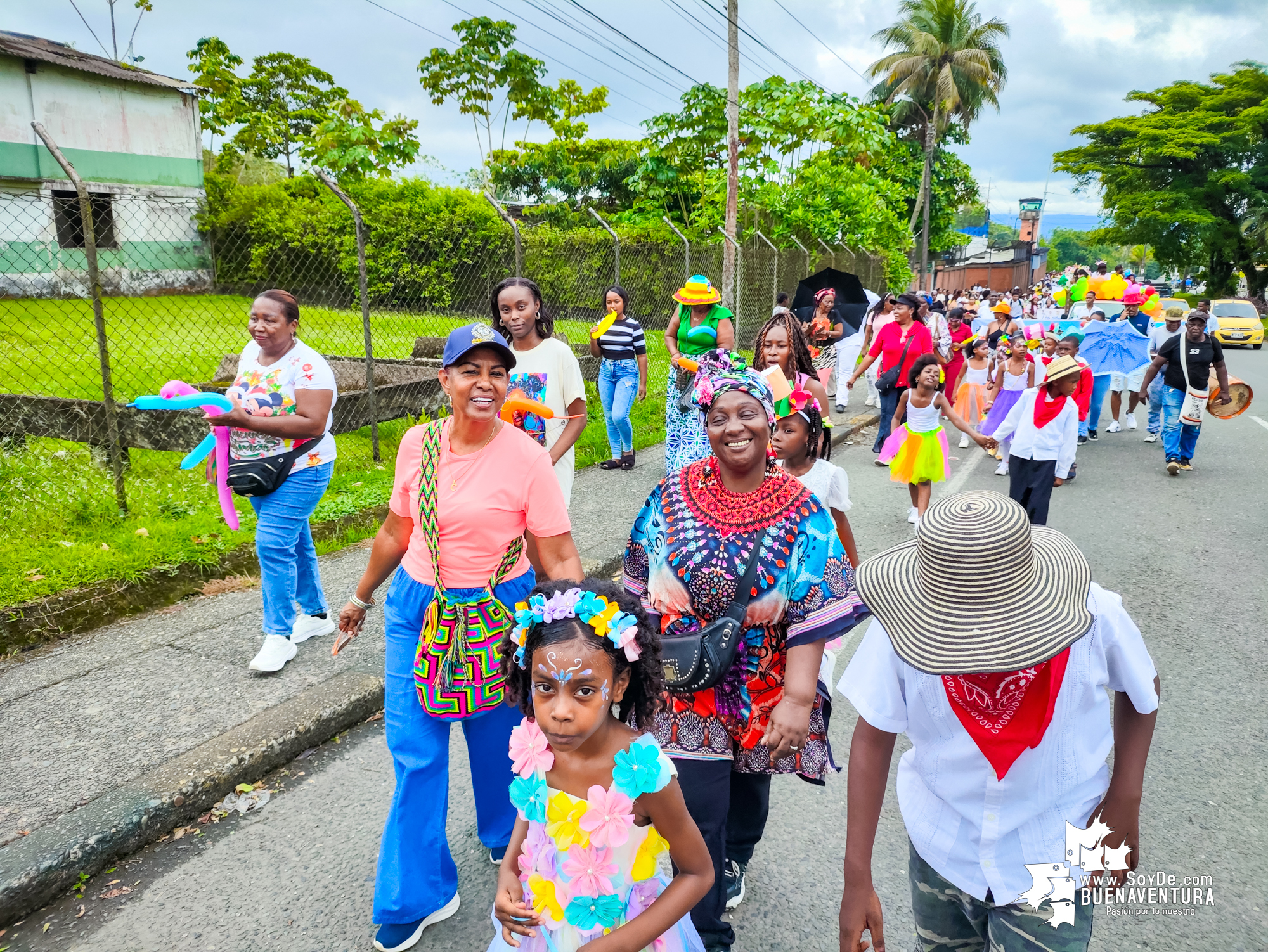 Buenaventura celebró el Día Internacional del Niño con un Carnaval de la Alegría