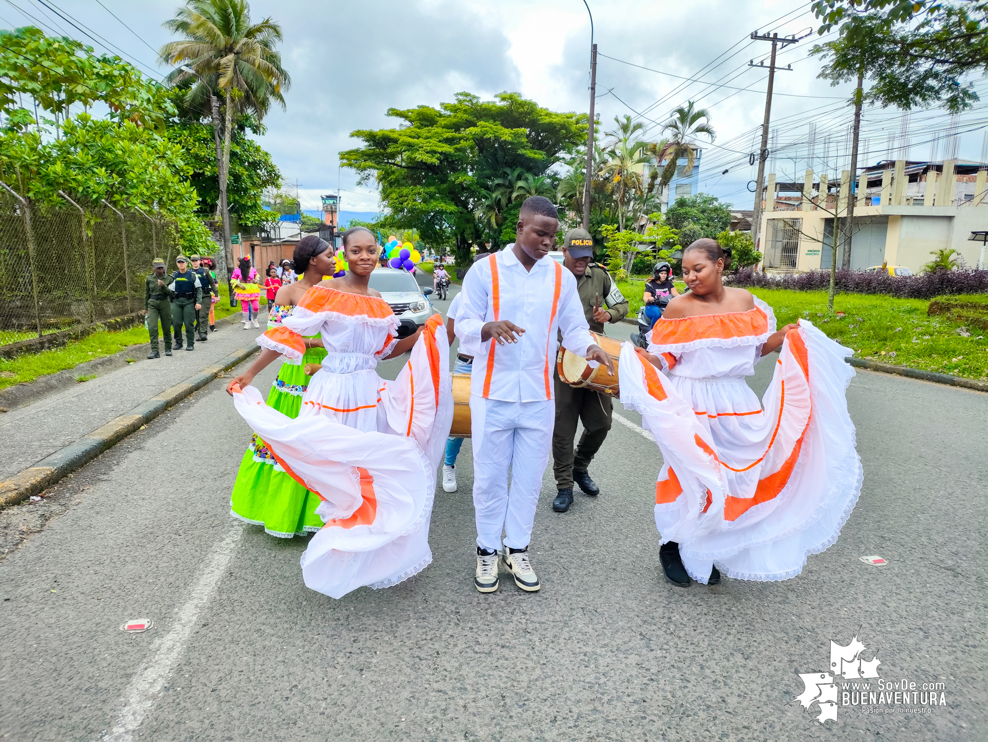 Buenaventura celebró el Día Internacional del Niño con un Carnaval de la Alegría