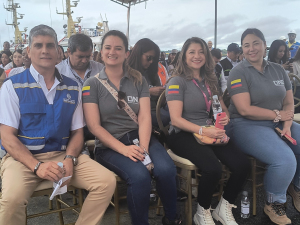 Buenaventura recibe al ONE Sparkle, primer buque de nueva generación sostenible en arribar al puerto