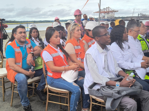 Buenaventura recibe al ONE Sparkle, primer buque de nueva generación sostenible en arribar al puerto