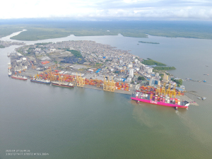 Buenaventura recibe al ONE Sparkle, primer buque de nueva generación sostenible en arribar al puerto