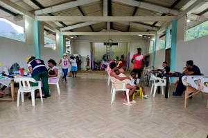 Emergencia médica en el río Yurumanguí fue atendida por el Hospital San Agustín de Puerto Merizalde