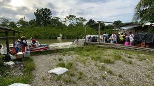 Emergencia médica en el río Yurumanguí fue atendida por el Hospital San Agustín de Puerto Merizalde