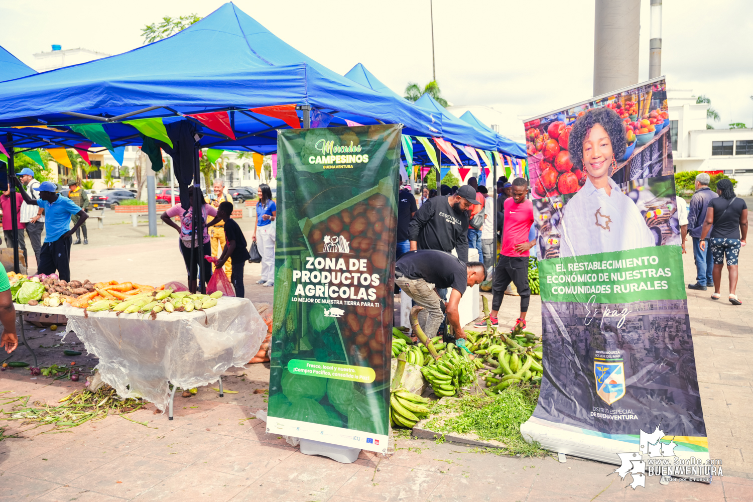 Mercado Campesino de Buenaventura: Una iniciativa que conecta el campo con la ciudad