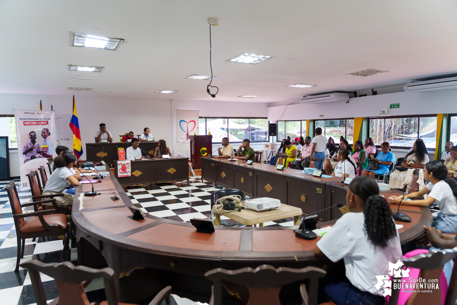 Niñez de Buenaventura presentó propuestas en el Concejo Distrital de Buenaventura