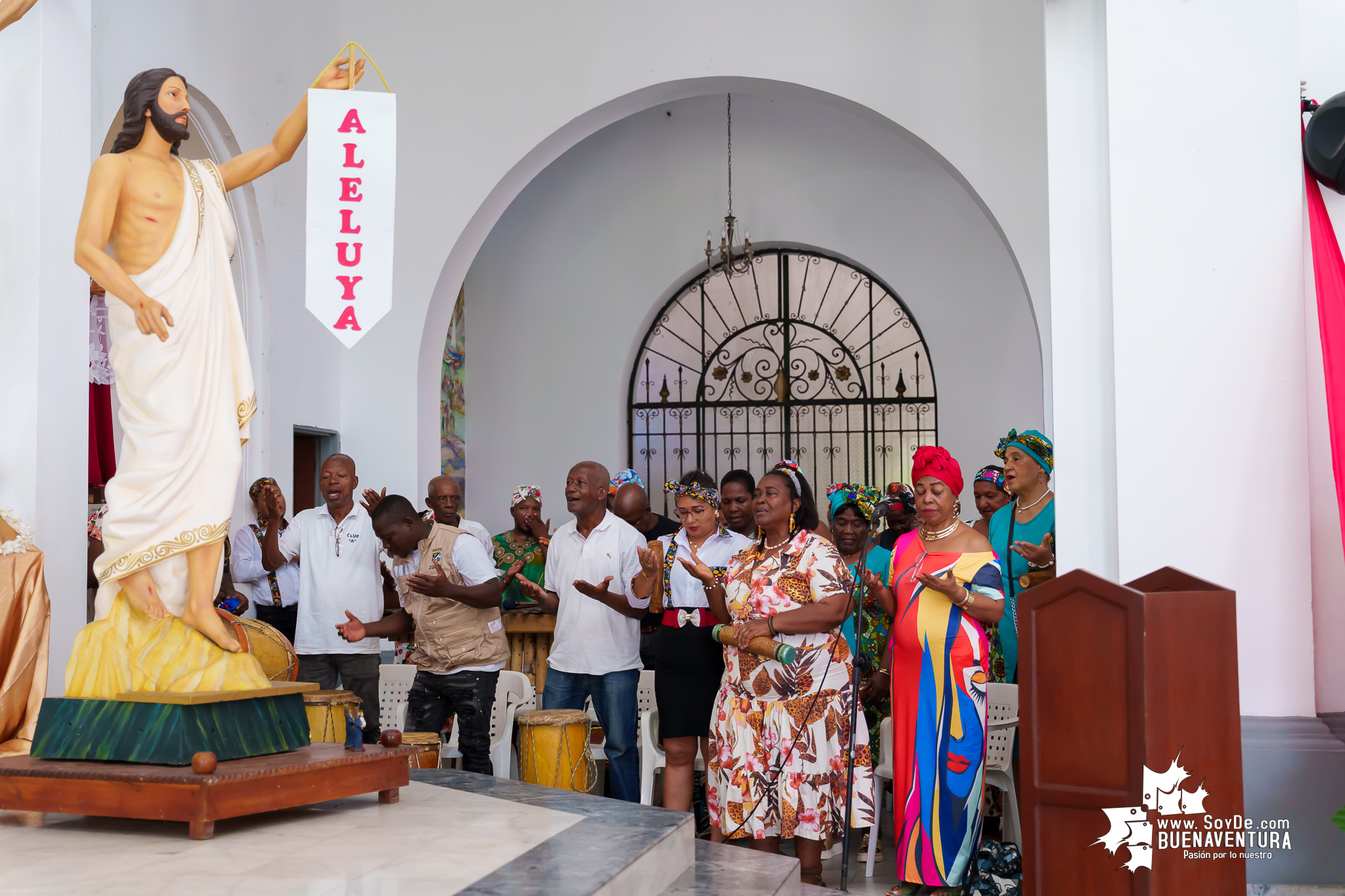 Buenaventura conmemoró el Día de la Afrocolombianidad con acto cultural en la Catedral