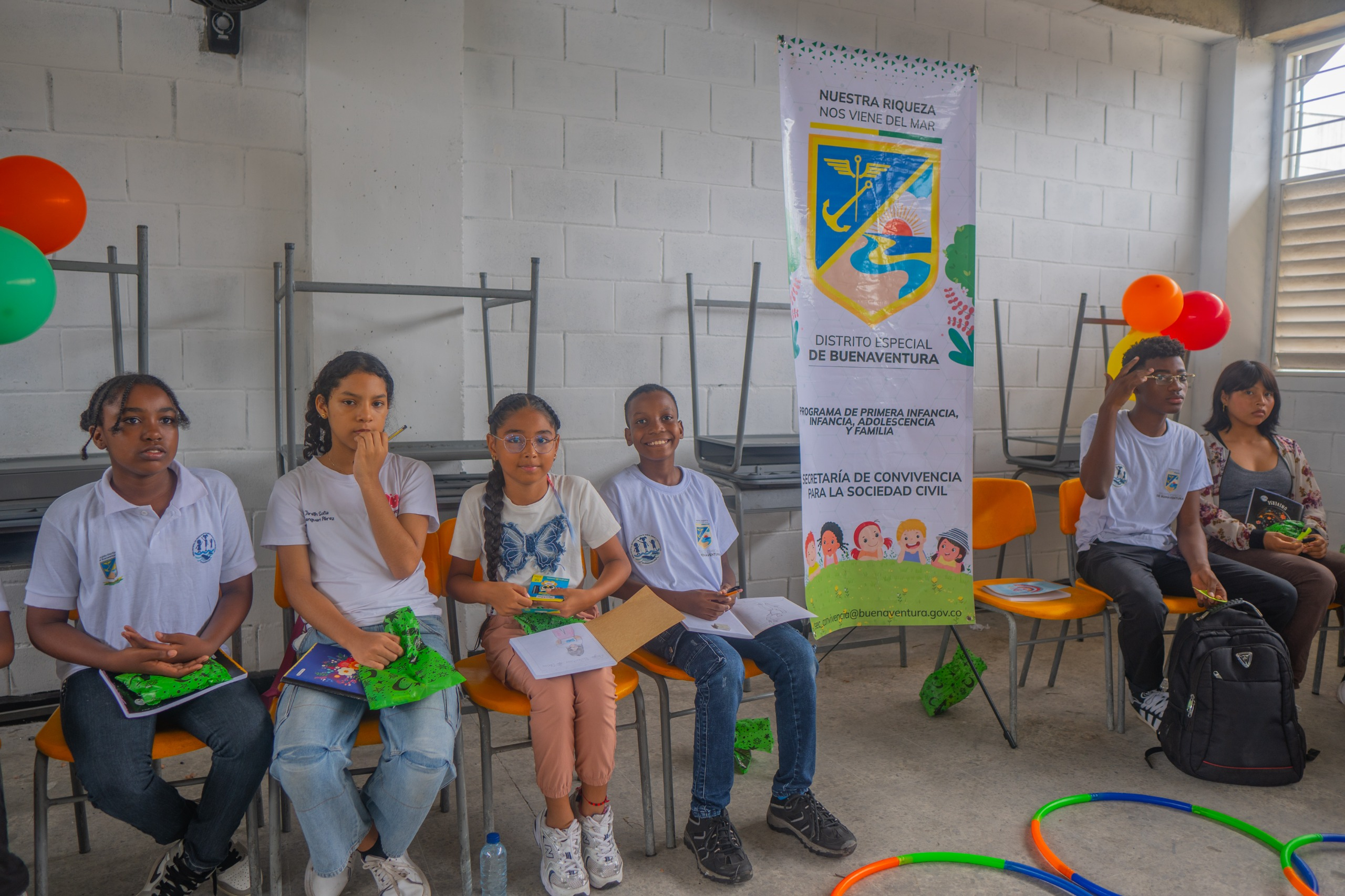 Niños, niñas y adolescentes aportan a la construcción de la ‘Buenaventura Bonita’