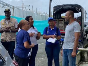 Varias secretarias y entidades de la Alcaldía Distrital de Buenaventura atienden problemática de infraestructura en la Comuna 11