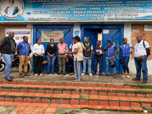 Varias secretarias y entidades de la Alcaldía Distrital de Buenaventura atienden problemática de infraestructura en la Comuna 11