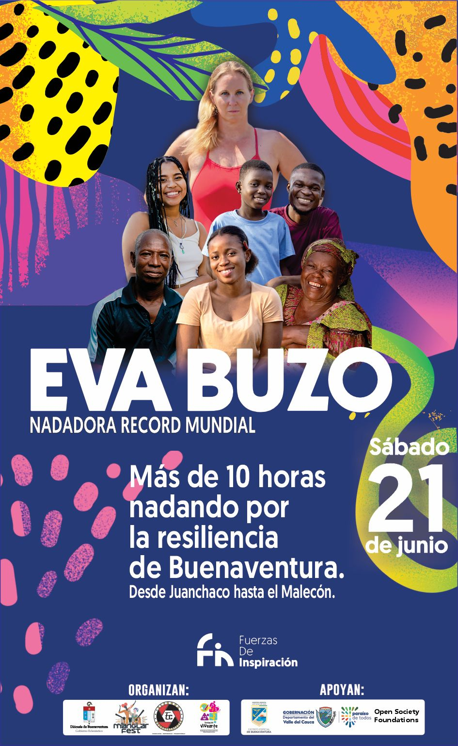 Una fuerza de inspiración llega a Buenaventura el próximo 21 de junio