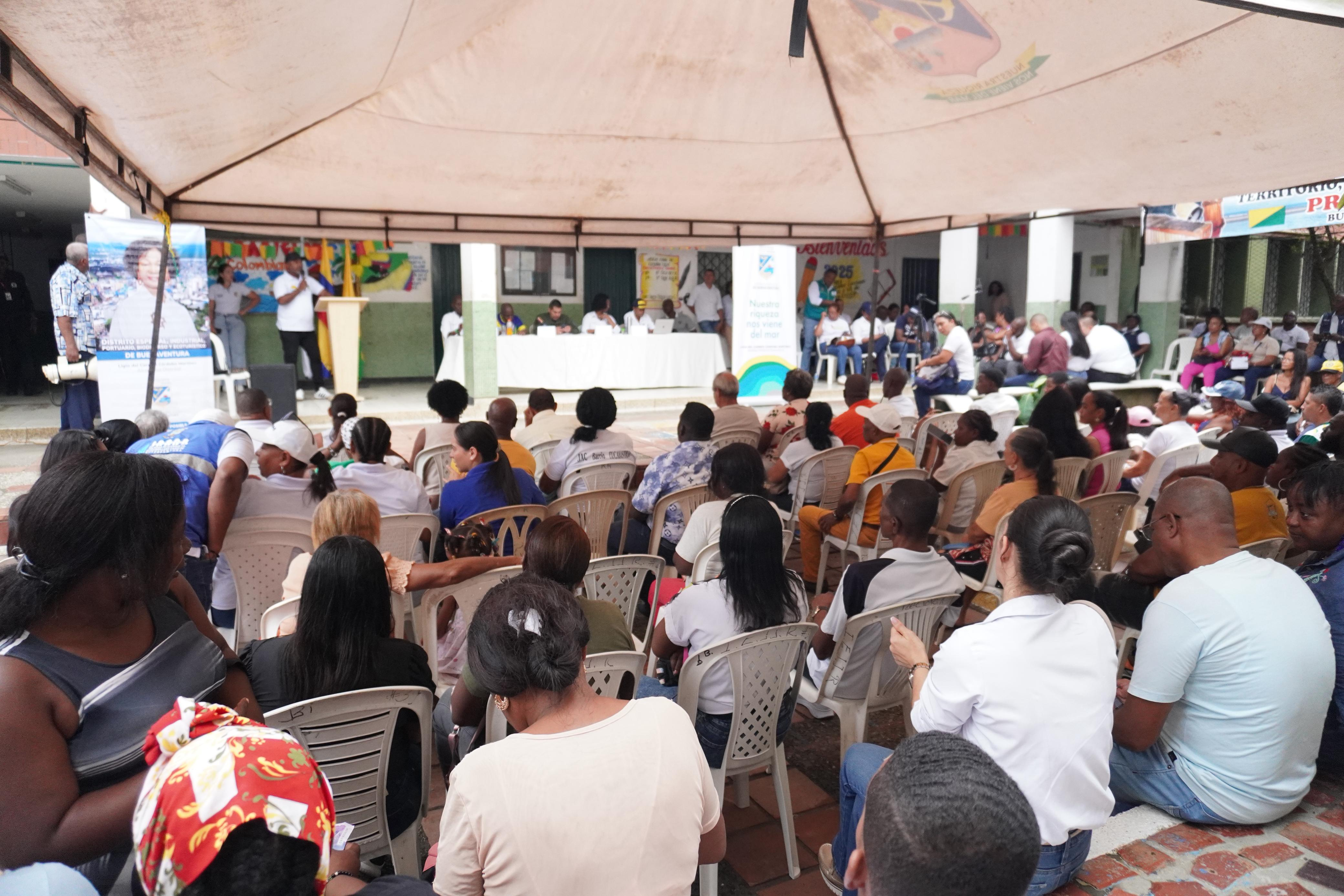 Compromisos claves tras Consejo de Gobierno en la Comuna 7 de Buenaventura 