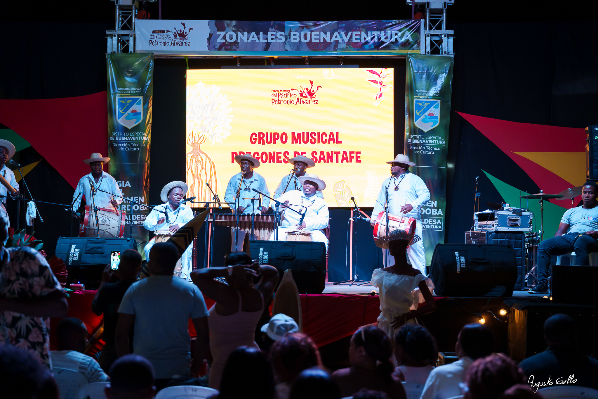 Gran nivel artístico en las audiciones del Petronio Álvarez 2025 en Buenaventura
