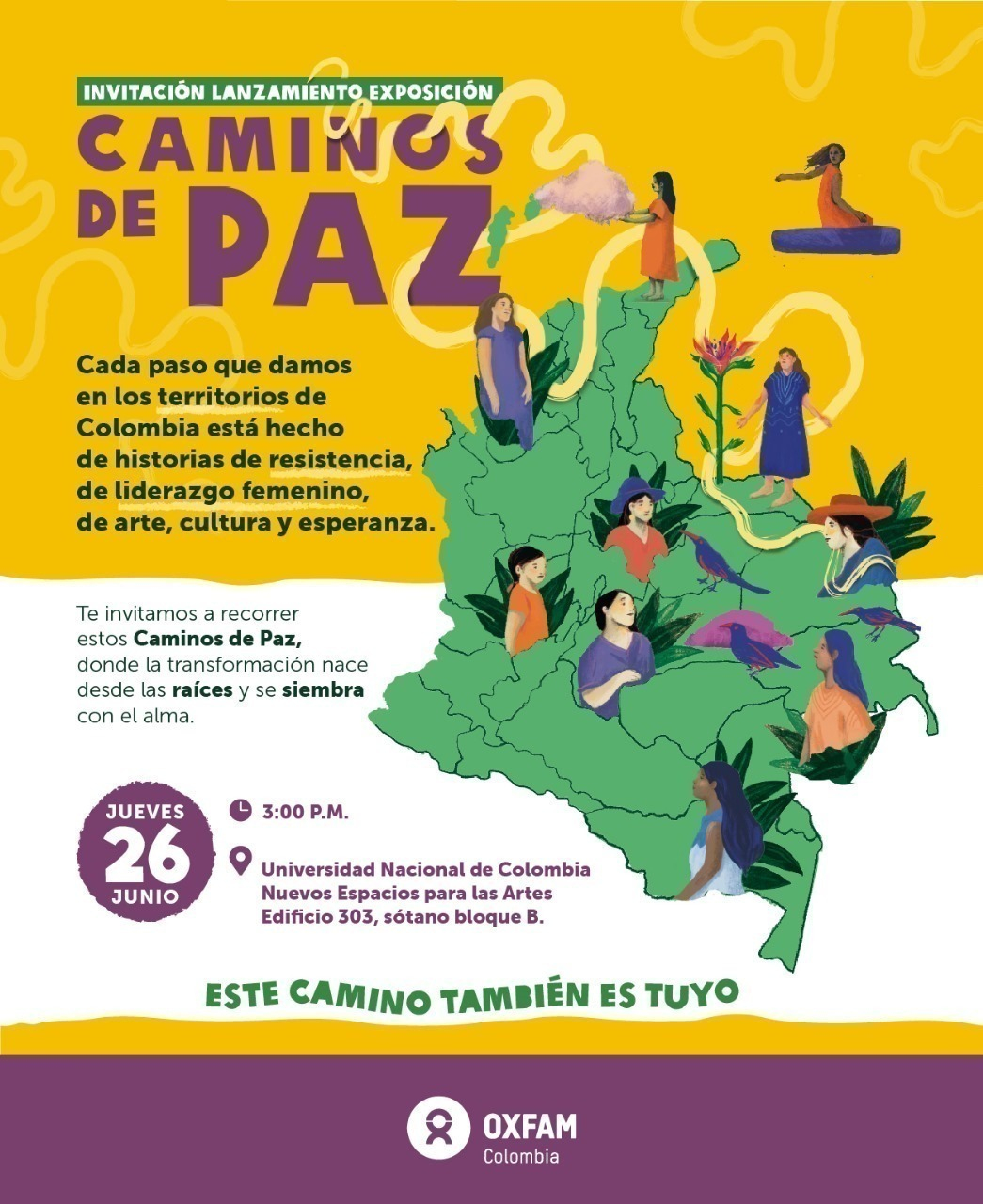 Se inaugura en Bogotá Caminos de Paz II