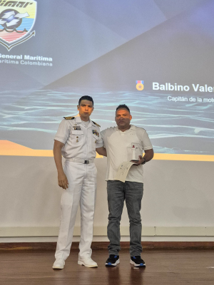 La Dimar rindió homenaje a representantes del gremio marítimo en el Pacífico colombiano