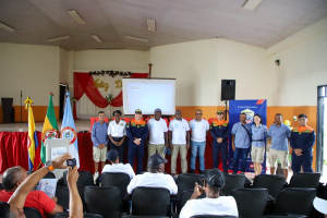 La Dimar rindió homenaje a representantes del gremio marítimo en el Pacífico colombiano