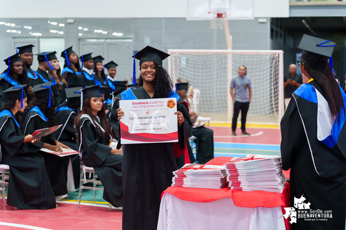 La Universidad del Valle Seccional Pacífico graduó a 171 nuevos profesionales y tecnólogos en emotiva ceremonia 