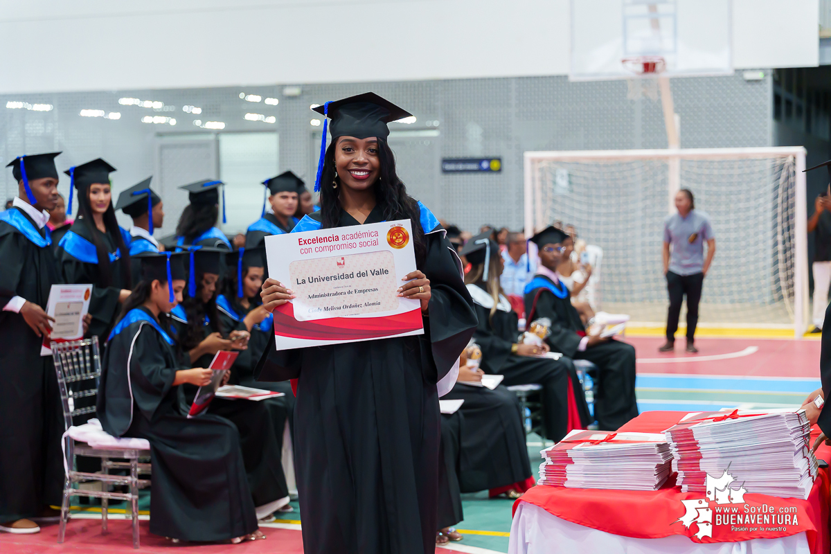 La Universidad del Valle Seccional Pacífico graduó a 171 nuevos profesionales y tecnólogos en emotiva ceremonia 