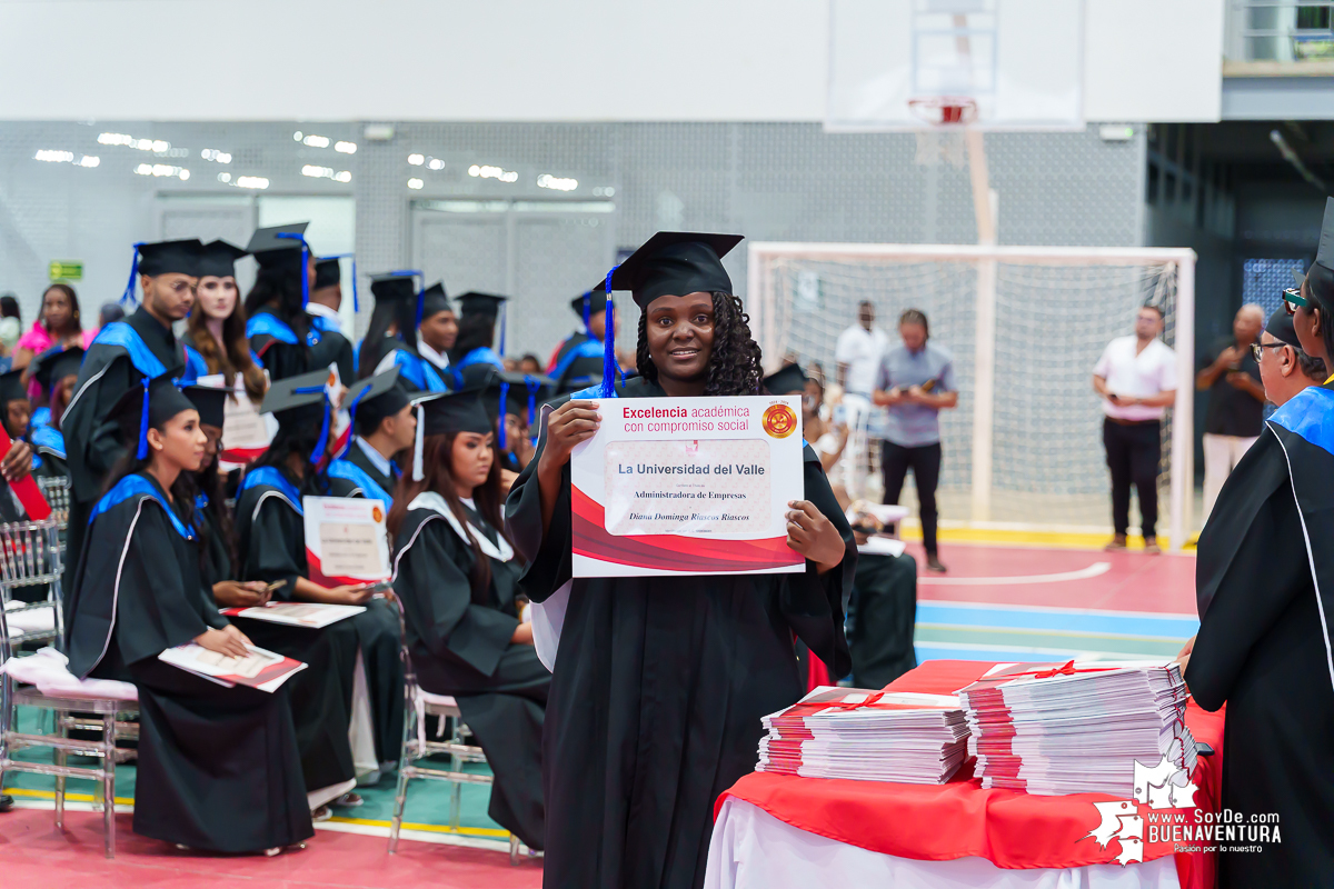 La Universidad del Valle Seccional Pacífico graduó a 171 nuevos profesionales y tecnólogos en emotiva ceremonia 