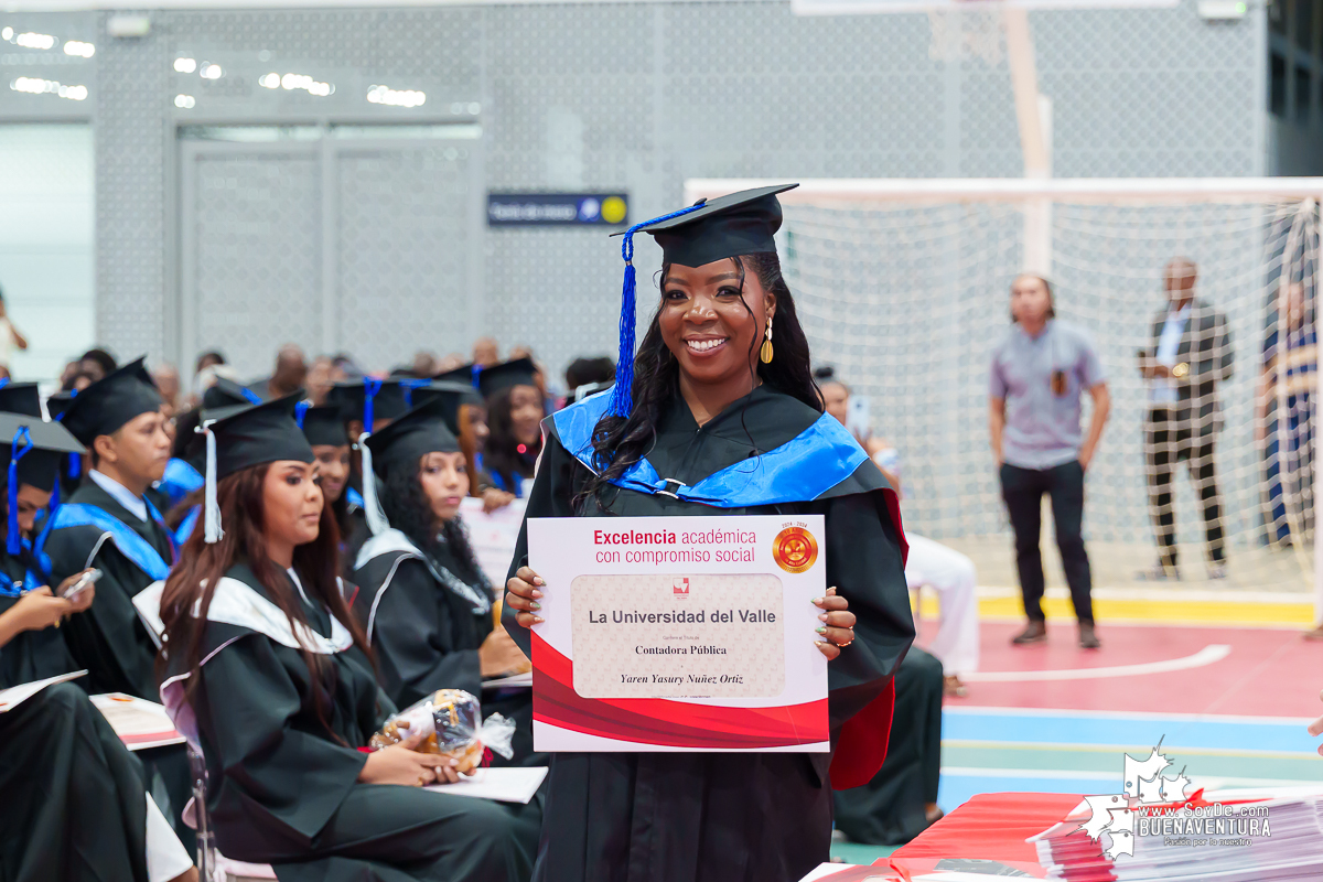 La Universidad del Valle Seccional Pacífico graduó a 171 nuevos profesionales y tecnólogos en emotiva ceremonia 