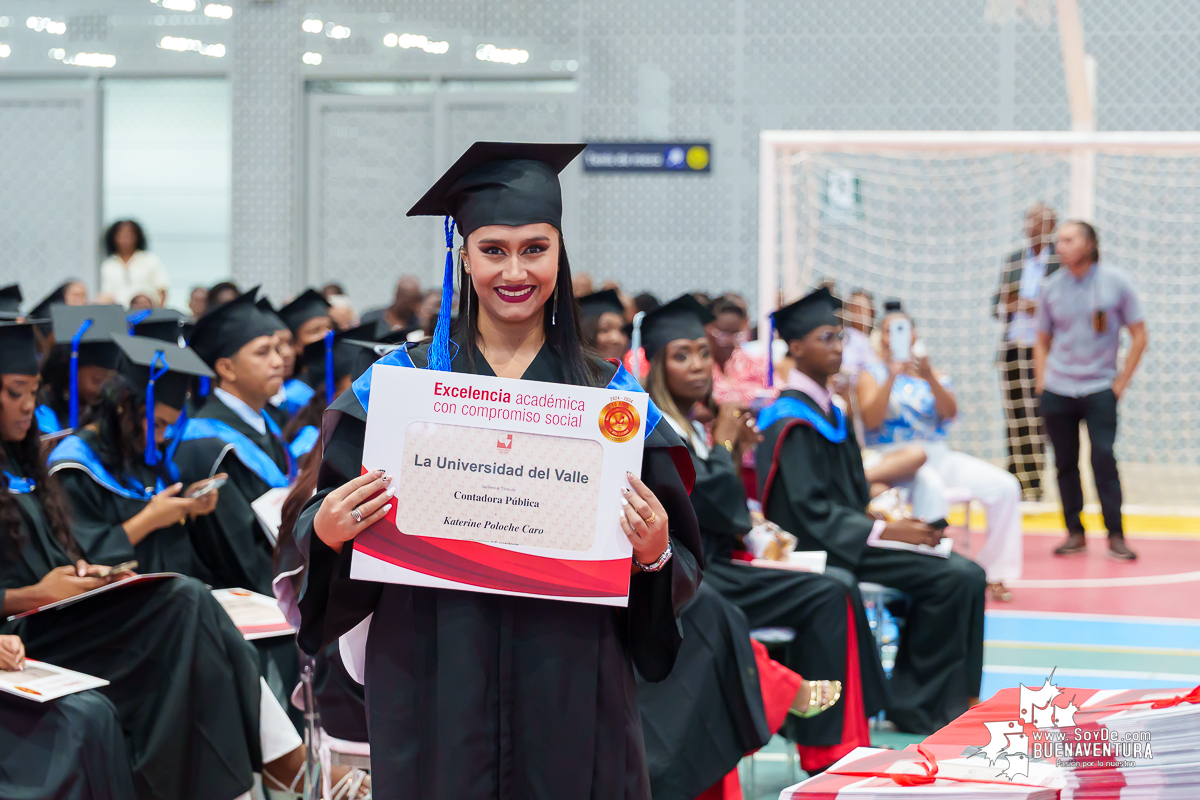 La Universidad del Valle Seccional Pacífico graduó a 171 nuevos profesionales y tecnólogos en emotiva ceremonia 