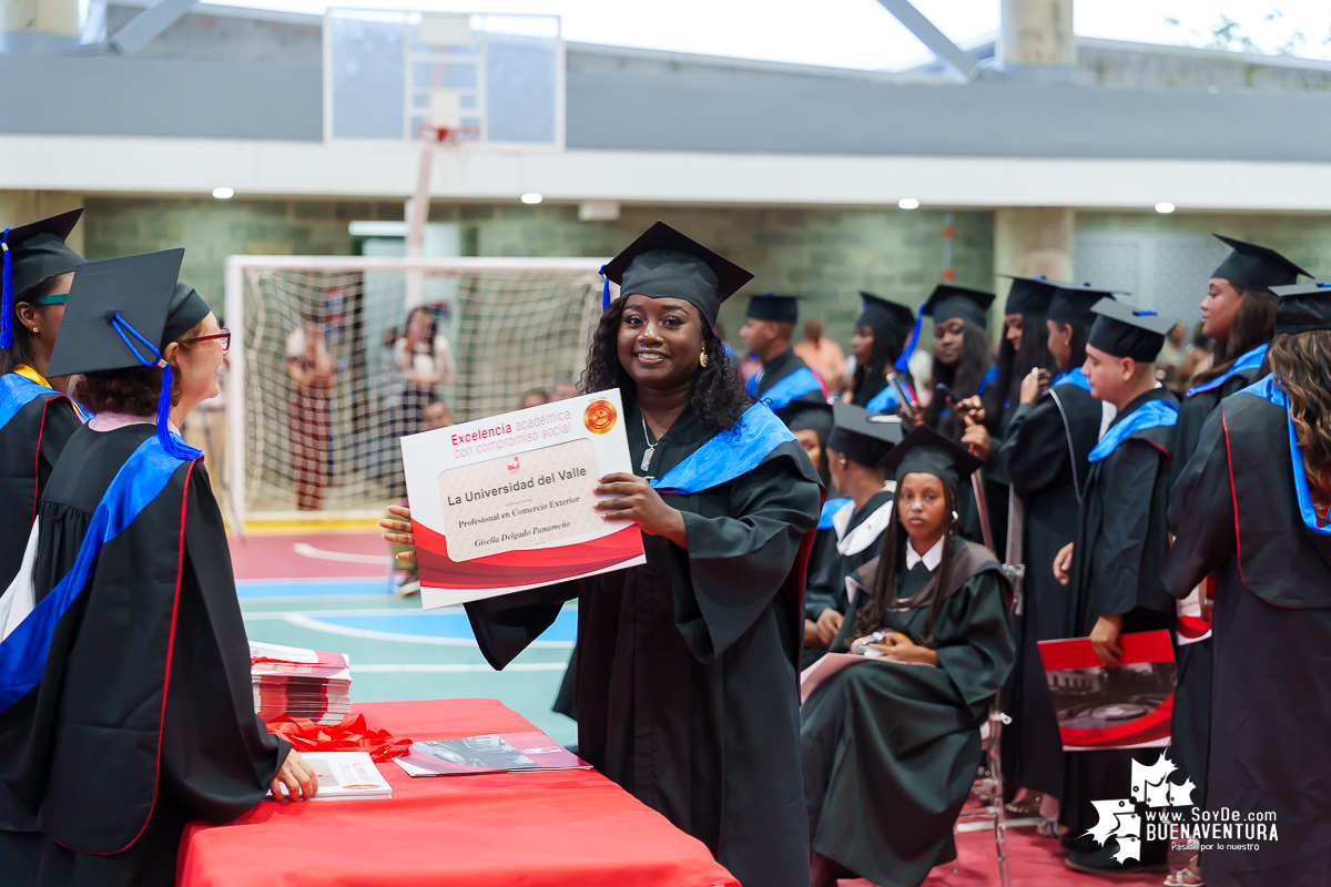 La Universidad del Valle Seccional Pacífico graduó a 171 nuevos profesionales y tecnólogos en emotiva ceremonia 