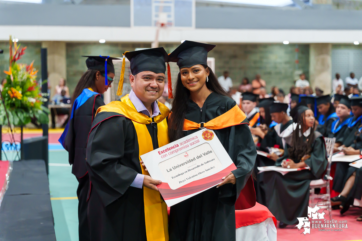 La Universidad del Valle Seccional Pacífico graduó a 171 nuevos profesionales y tecnólogos en emotiva ceremonia 