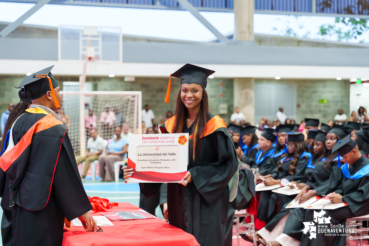 La Universidad del Valle Seccional Pacífico graduó a 171 nuevos profesionales y tecnólogos en emotiva ceremonia 