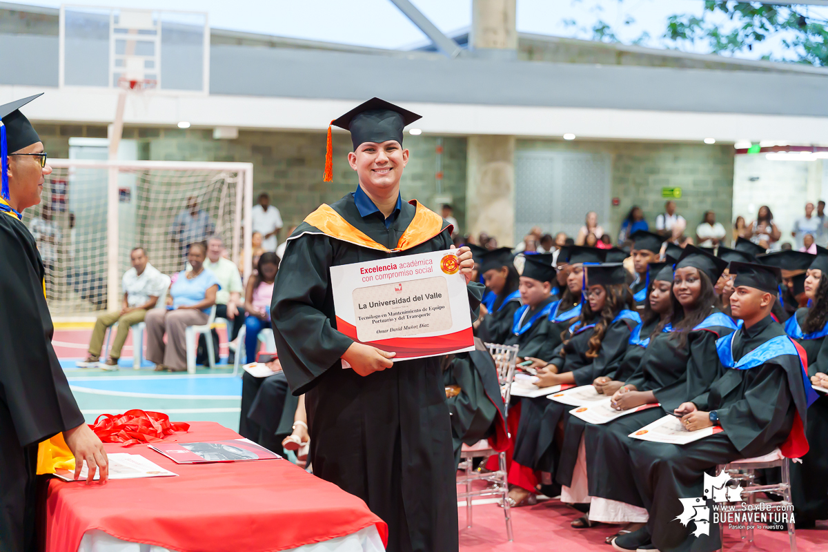 La Universidad del Valle Seccional Pacífico graduó a 171 nuevos profesionales y tecnólogos en emotiva ceremonia 