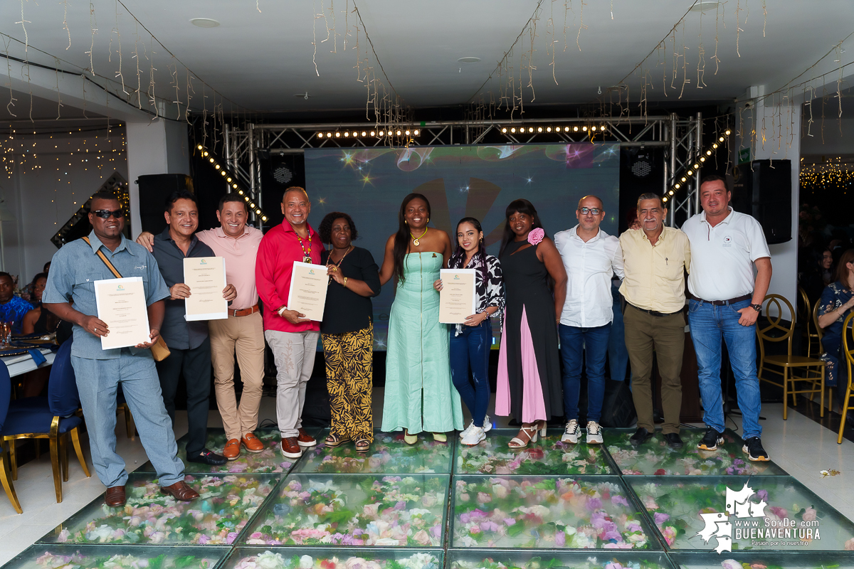 La Cámara de Comercio de Buenaventura celebró el Día Nacional del Comerciante con homenajes y reconocimientos