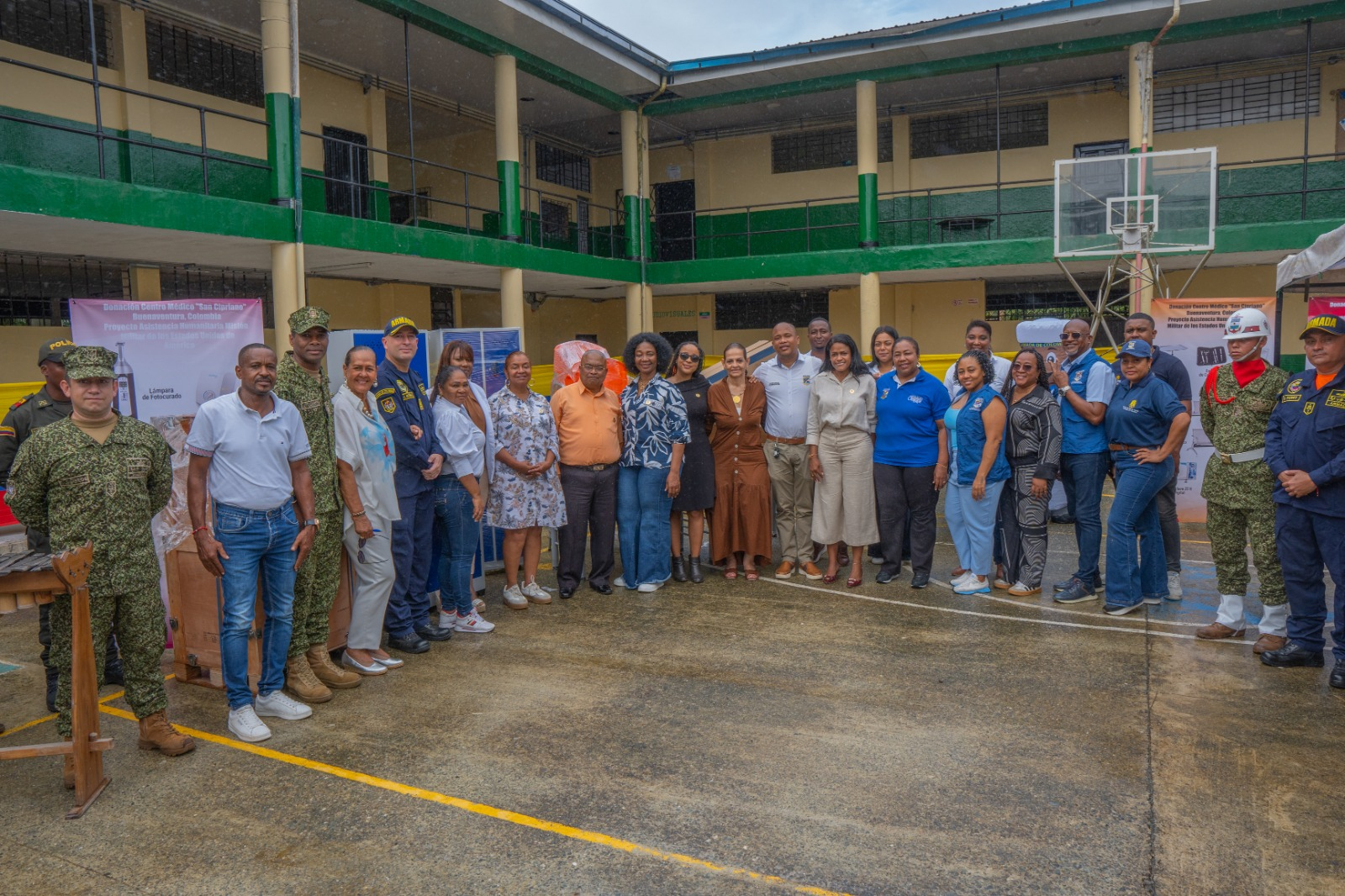 Buenaventura recibió donación del gobierno de los Estados Unidos y la Armada de Colombia 
