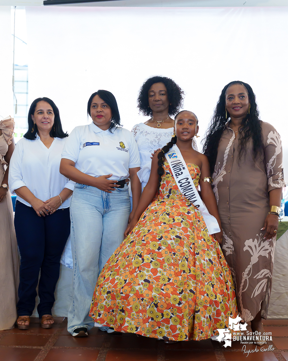 Fueron presentadas oficialmente las candidatas a los reinados Señorita Buenaventura Folclor 2025 y Niña Folclor 2025