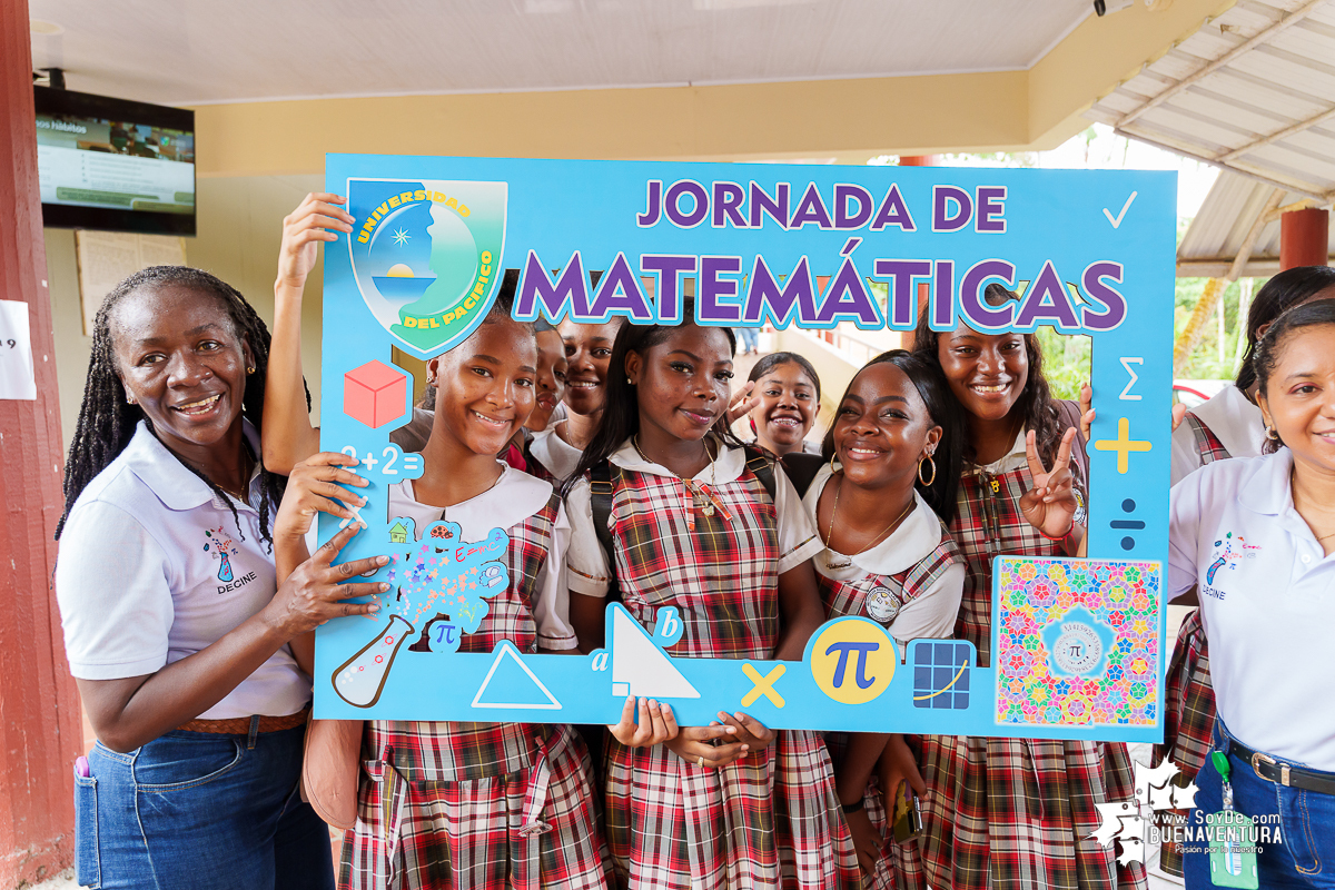 Se realizó un exitosa Jornada de Matemáticas y Muestra científica en la Universidad del Pacífico