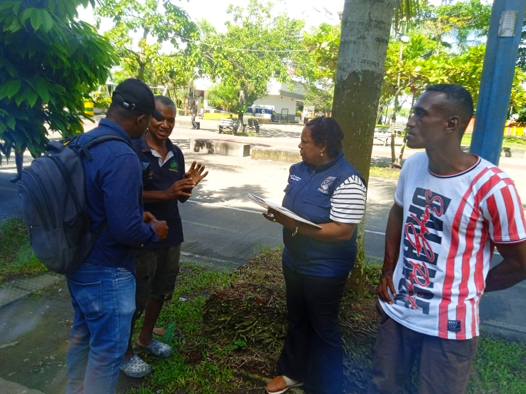 La Alcaldía Distrital de Buenaventura acompaña proceso de resocialización de habitante de calle