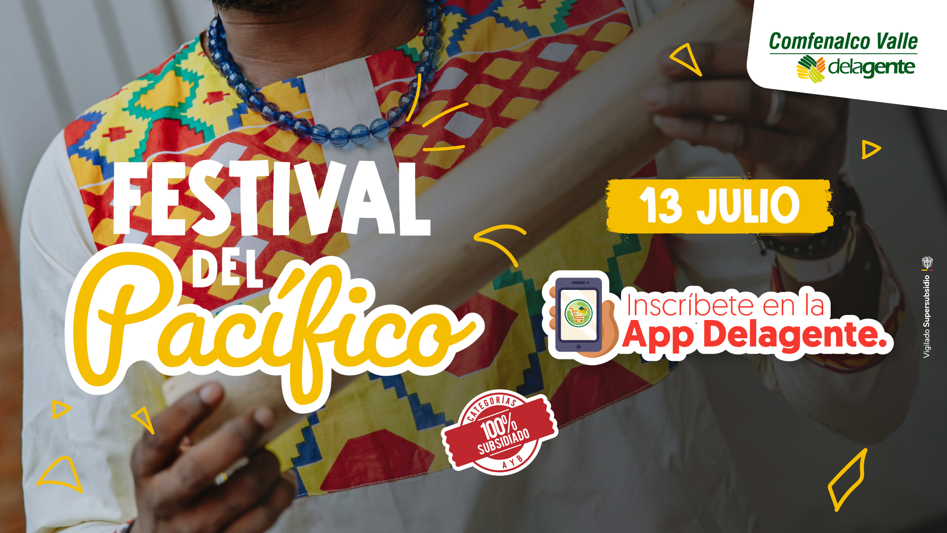 Festival del Pacífico: Comfenalco Valle Delagente celebra la vida y la cultura de Buenaventura